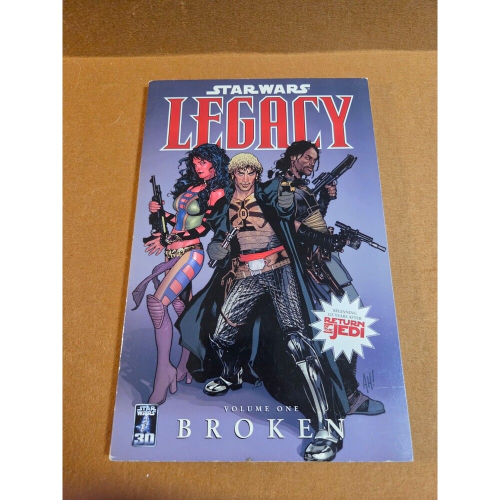 STAR WARS LEGACY - BROKEN - VOLUME ONE GRAPHIC NOVEL DARK HORSE